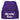 Mir reicht’s, ich brauche meine Ruhe – Beanie in Violett, Ansicht 1 #farbe_violett