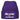 Mir reicht’s, ich gehe snowboarden – Beanie in Violett, Ansicht 1 #farbe_violett