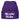 Mir reicht’s, ich gehe ins Stadion – Beanie in Violett, Ansicht 1 #farbe_violett