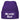 Mir reicht’s, ich gehe in den Stall – Beanie in Violett, Ansicht 1 #farbe_violett