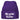 Mir reicht’s, ich fahre Traktor – Beanie in Violett, Ansicht 1 #farbe_violett