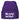Mir reicht’s, ich brauche Waldluft – Beanie in Violett, Ansicht 1 #farbe_violett