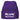 Mir reicht’s, ich mach Winterschlaf – Beanie in Violett, Ansicht 1 #farbe_violett