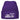 Hundekopf Australian Shepherd – Beanie in Violett, Ansicht 1 #farbe_violett