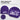 Hundekopf Australian Shepherd – Beanie in Violett, Ansicht 2 #farbe_violett