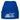 Hundekopf Beagle – Beanie in Blau, Ansicht 1 #farbe_blau
