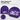 Hundekopf Beagle – Beanie in Violett, Ansicht 2 #farbe_violett