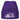 Hundekopf Cavalier King Charles Spaniel – Beanie in Violett, Ansicht 1 #farbe_violett
