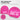 Hundekopf Border Collie – Beanie in Pink, Ansicht 2 #farbe_pink