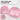 Hundekopf Border Collie – Beanie in Rose, Ansicht 2 #farbe_rose