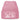 Hundekopf Boston Terrier – Beanie in Rose, Ansicht 1 #farbe_rose
