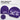 Hundekopf Boston Terrier – Beanie in Violett, Ansicht 2 #farbe_violett