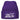 Hundekopf Boxer – Beanie in Violett, Ansicht 1 #farbe_violett