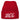 Hundekopf Cane Corso – Beanie in Rot, Ansicht 1 #farbe_rot