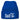 Hundekopf Chihuahua – Beanie in Blau, Ansicht 1 #farbe_blau