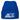 Hundekopf Cocker Spaniel – Beanie in Blau, Ansicht 1 #farbe_blau