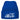 Hundekopf Dackel – Beanie in Blau, Ansicht 1 #farbe_blau