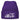 Hundekopf Dackel – Beanie in Violett, Ansicht 1 #farbe_violett