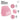 Hundekopf Dobermann – Beanie in Rose, Ansicht 4 #farbe_rose