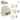 Hundekopf Französische Bulldogge – Beanie in Beige, Ansicht 4 #farbe_beige