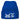 Hundekopf Französische Bulldogge – Beanie in Blau, Ansicht 1 #farbe_blau