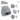 Hundekopf Havaneser – Beanie in Grau meliert, Ansicht 4 #farbe_grau-meliert