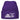 Hundekopf Havaneser – Beanie in Violett, Ansicht 1 #farbe_violett
