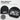 Hundekopf Mops – Beanie in Schwarz, Ansicht 2 #farbe_schwarz