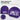 Hundekopf Mops – Beanie in Violett, Ansicht 2 #farbe_violett