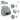 Hundekopf Malteser – Beanie in Grau meliert, Ansicht 4 #farbe_grau-meliert