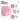Hundekopf Malteser – Beanie in Rose, Ansicht 4 #farbe_rose