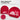 Hundekopf Malteser – Beanie in Rot, Ansicht 2 #farbe_rot