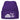 Hundekopf Malteser – Beanie in Violett, Ansicht 1 #farbe_violett