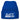 Hundekopf Pomsky – Beanie in Blau, Ansicht 1 #farbe_blau