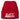 Hundekopf Pomsky – Beanie in Rot, Ansicht 1 #farbe_rot