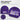 Hundekopf Pomsky – Beanie in Violett, Ansicht 2 #farbe_violett