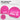 Hundekopf Rottweiler – Beanie in Pink, Ansicht 2 #farbe_pink