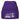 Hundekopf Rottweiler – Beanie in Violett, Ansicht 1 #farbe_violett