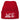 Hundekopf Schäferhund – Beanie in Rot, Ansicht 1 #farbe_rot