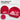 Hundekopf Shih Tzu – Beanie in Rot, Ansicht 2 #farbe_rot
