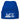 Hundekopf Siberian Husky – Beanie in Blau, Ansicht 1 #farbe_blau