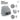 Hundekopf Siberian Husky – Beanie in Grau meliert, Ansicht 4 #farbe_grau-meliert