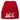 Hundekopf Siberian Husky – Beanie in Rot, Ansicht 1 #farbe_rot