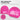 Hundekopf Weimaraner – Beanie in Pink, Ansicht 2 #farbe_pink