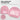 Hundekopf Weimaraner – Beanie in Rose, Ansicht 2 #farbe_rose