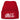 Hundekopf Weimaraner – Beanie in Rot, Ansicht 1 #farbe_rot