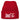 Hundekopf Yorkshire Terrier – Beanie in Rot, Ansicht 1 #farbe_rot