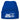 Hundekopf Zwergspitz – Beanie in Blau, Ansicht 1 #farbe_blau