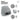 Hundekopf Zwergspitz – Beanie in Grau meliert, Ansicht 4 #farbe_grau-meliert
