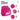Hundekopf Zwergspitz – Beanie in Pink, Ansicht 4 #farbe_pink